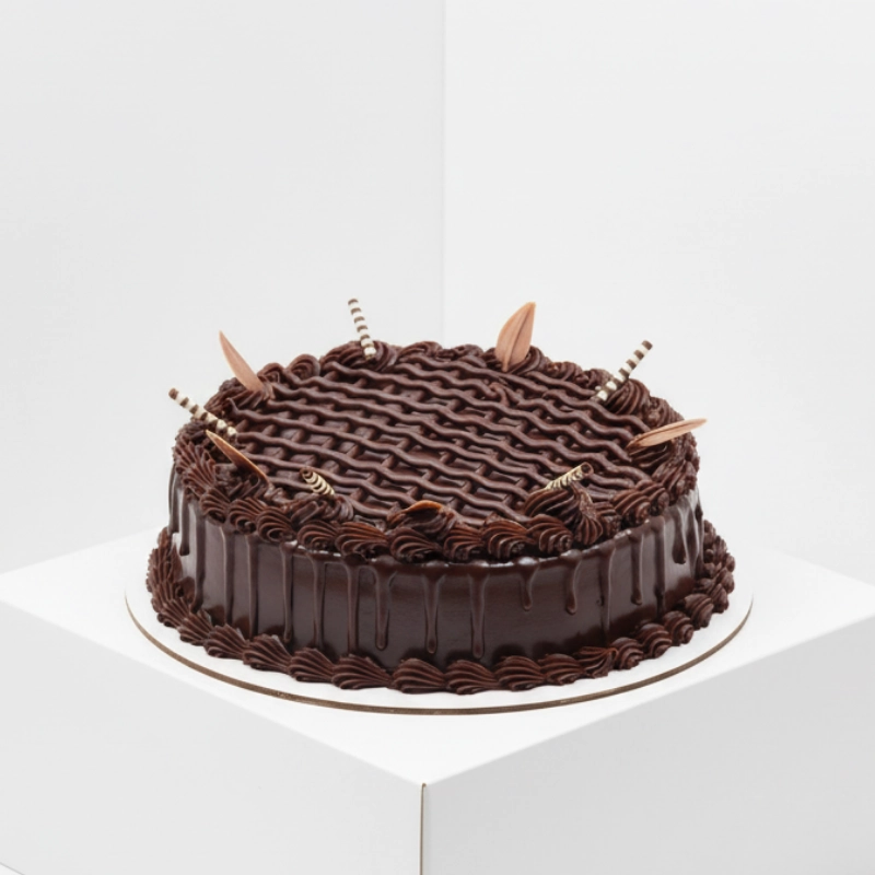 Pure Triple Chocolate Cake